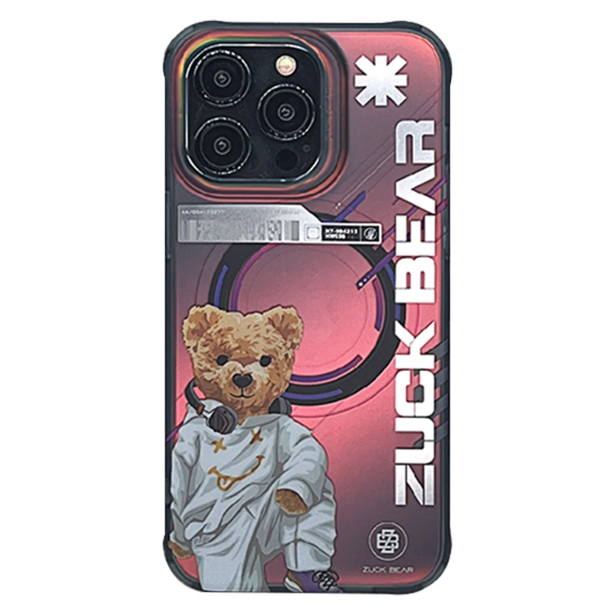ZuckBear Apple iPhone 15 Pro Max New York Never Sleeps Magsafe Kapak - Bronx Energy